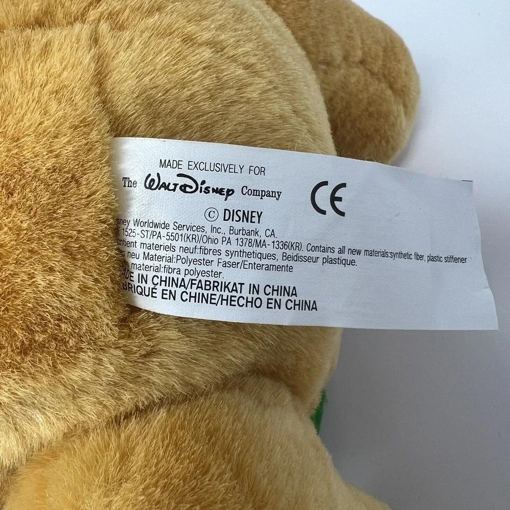 Winnie The Pooh Mother's Day‎ Special Edition Green Apron Disney Plush 12